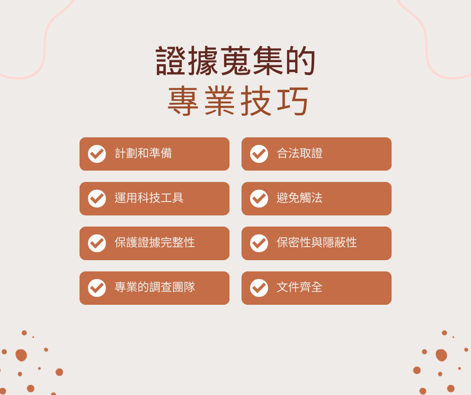 證據蒐集